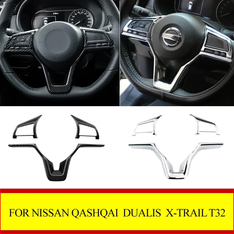 For Nissan Qashqai J11 Dualis 2 X-trail Xtrail T32 2018-2021 Wheel Panel Cover Decoration Sticker Accessories
