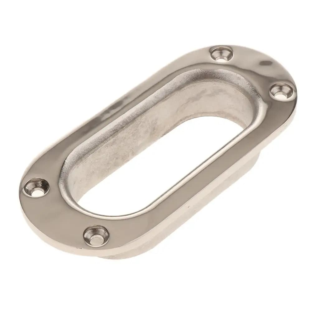 Passacavo in corda in acciaio inossidabile con superficie lucida Oral Boat Weatherproof Hawsepipe per Marine Ship Yacht