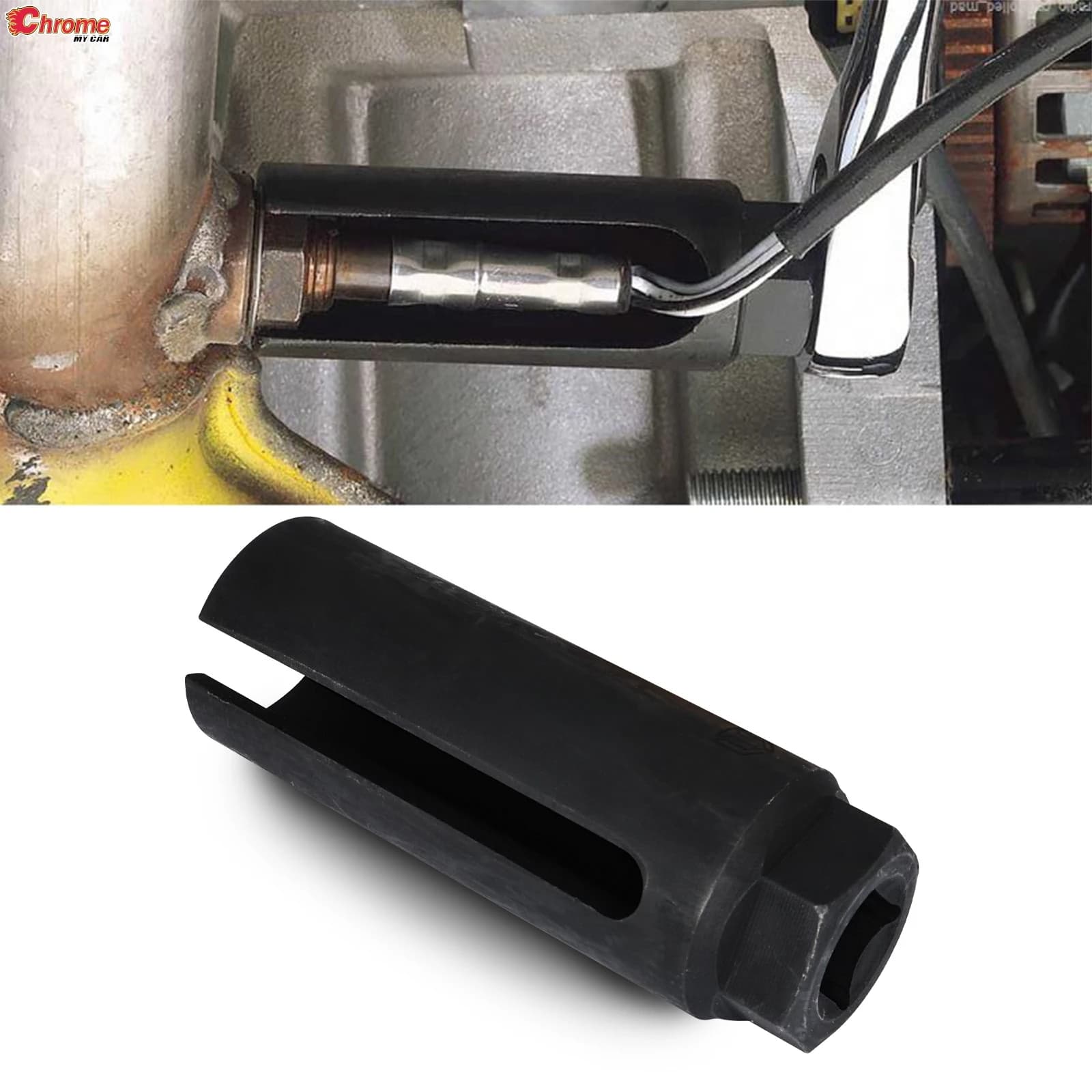Oxygen Empty Lambda Sensor Removal Grip Kit 22mm Oxygen Containing Kit For Black Close Mouth Tools for Car 1/2 Slot 8mm CR-V Steel