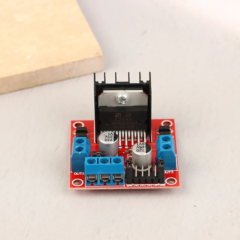 Driver motore DC L298 ad alta potenza per Arduino L298N Motore passo-passo Smart Car Robot Breadboard Peltier L298N Modulo driver motore DC