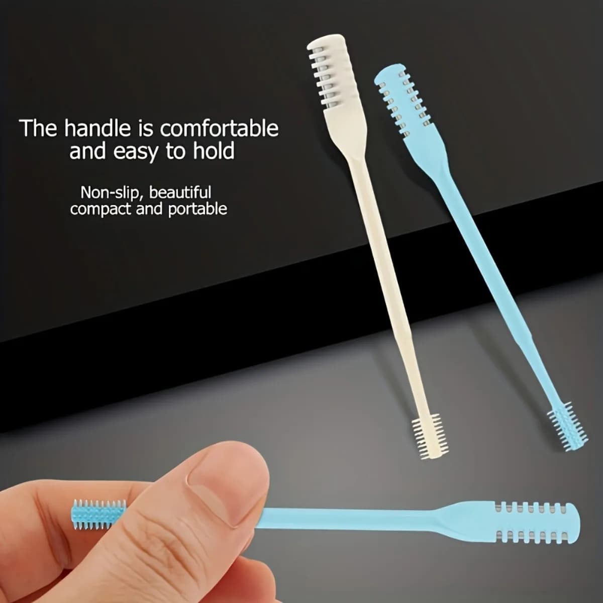 Set da due pezzi di tagliacapelli per naso a doppia testa (con scatola portaoggetti), 2 pezzi, unisex, strumento per la cura del naso.