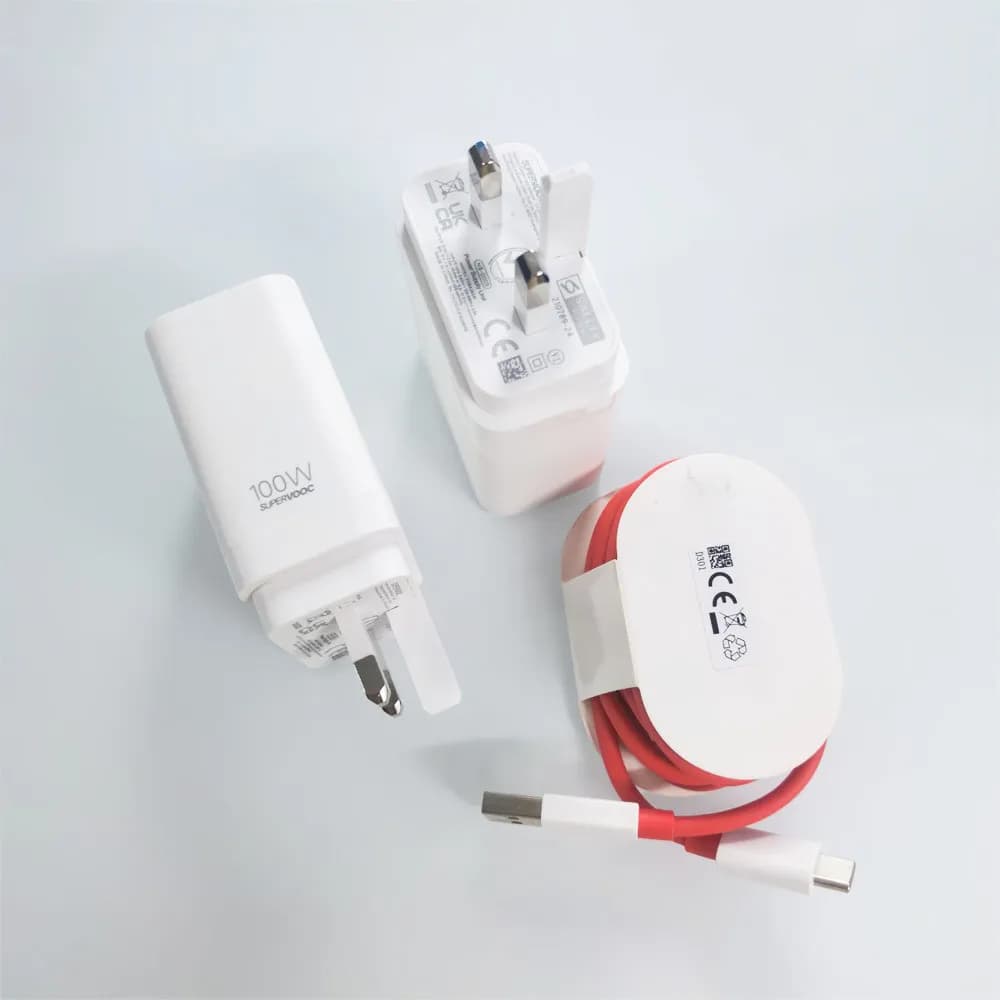 OnePlus 100W SuperVOOC Charger UK Warp Charger Power Adapter USB Cable C For 1 + 15 13 12 12R 11 11 10R 8T 9 ACE 2 3 5 Pro