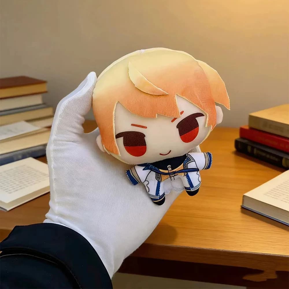 Peluche 10CM Carino di TENMA TSUKASA (Project SEKAI) - Ciondolo Anime Cartoon per Zaino, Giocattolo Imbottito, Regalo di Compleanno/Natale
