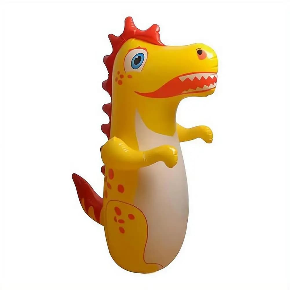 Tumbler Boxing Inflatable Standing Punching Bag Parent Child Toy for Boys Games Sport Dinosaur Model Boys Dinosaur Sport Toys