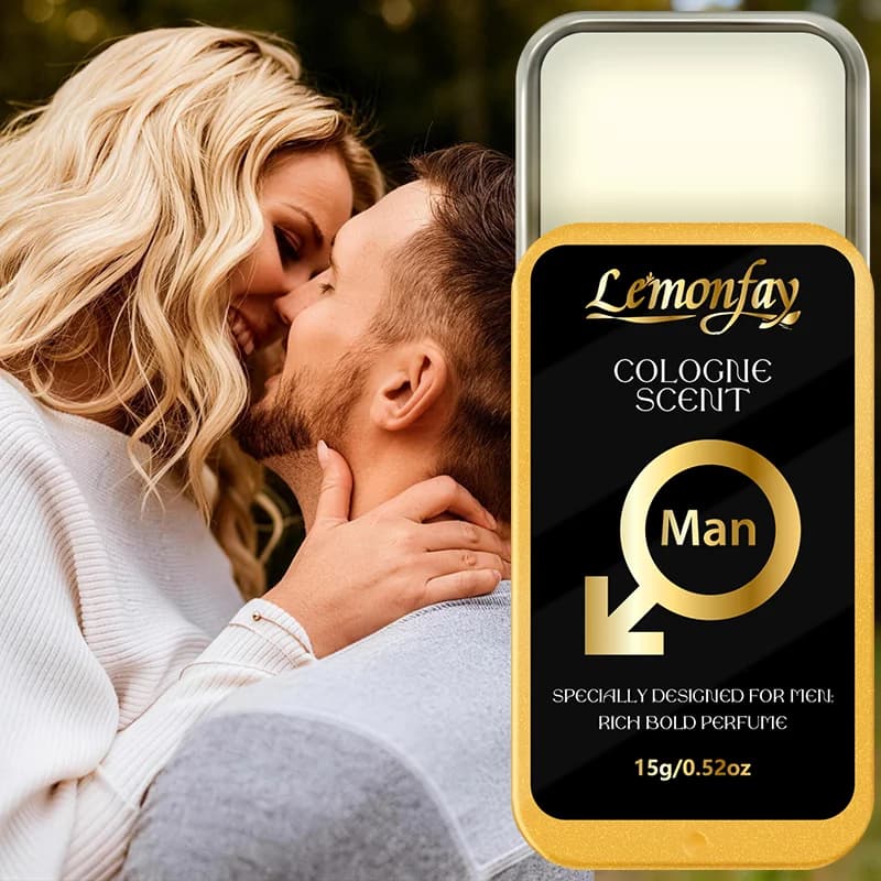 Lemonfay perfumed balm for man, with a rich and lasting fragrance, portable, suitable for everyday use and for appointments.