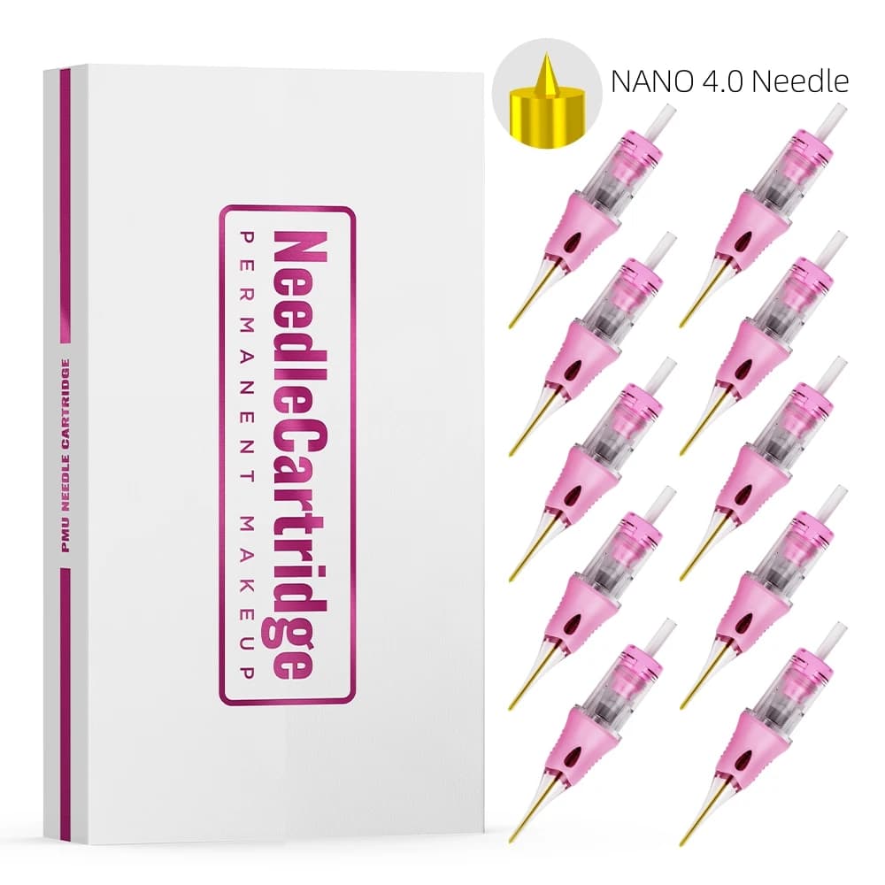 10PCS PMU Cartucce Per Tatuaggi Aghi Per Trucco Permanente Ago RL/RM/RLT Tipi per Macchina Del Tatuaggio Penna Trucco Body Art Tattoo