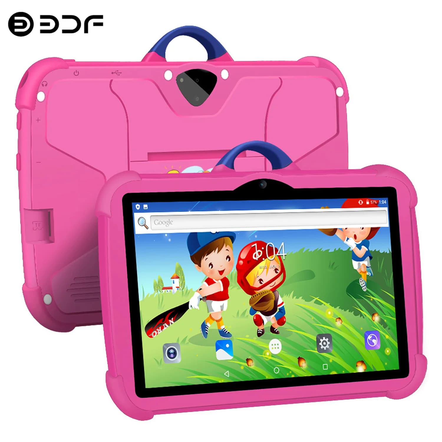 New 7-inch Tablet with 5G WiFi, Android 13, Quad Core, 4GB RAM, 64GB ROM, Bluetooth, for Children's Learning and Education, 4000mAh Battery