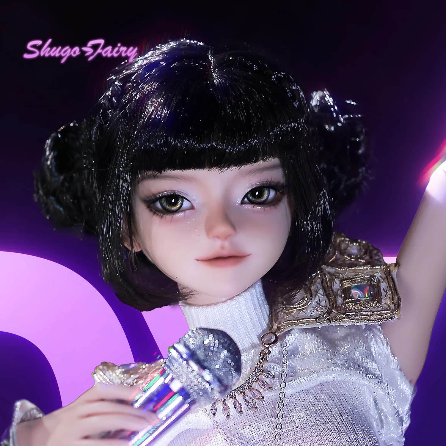 Bjd Doll 1/4 Zoya FUll Set Moda Y2K Ballerino femminile Punk Rock Abbigliamento Shugafairy Anime Bambola in resina