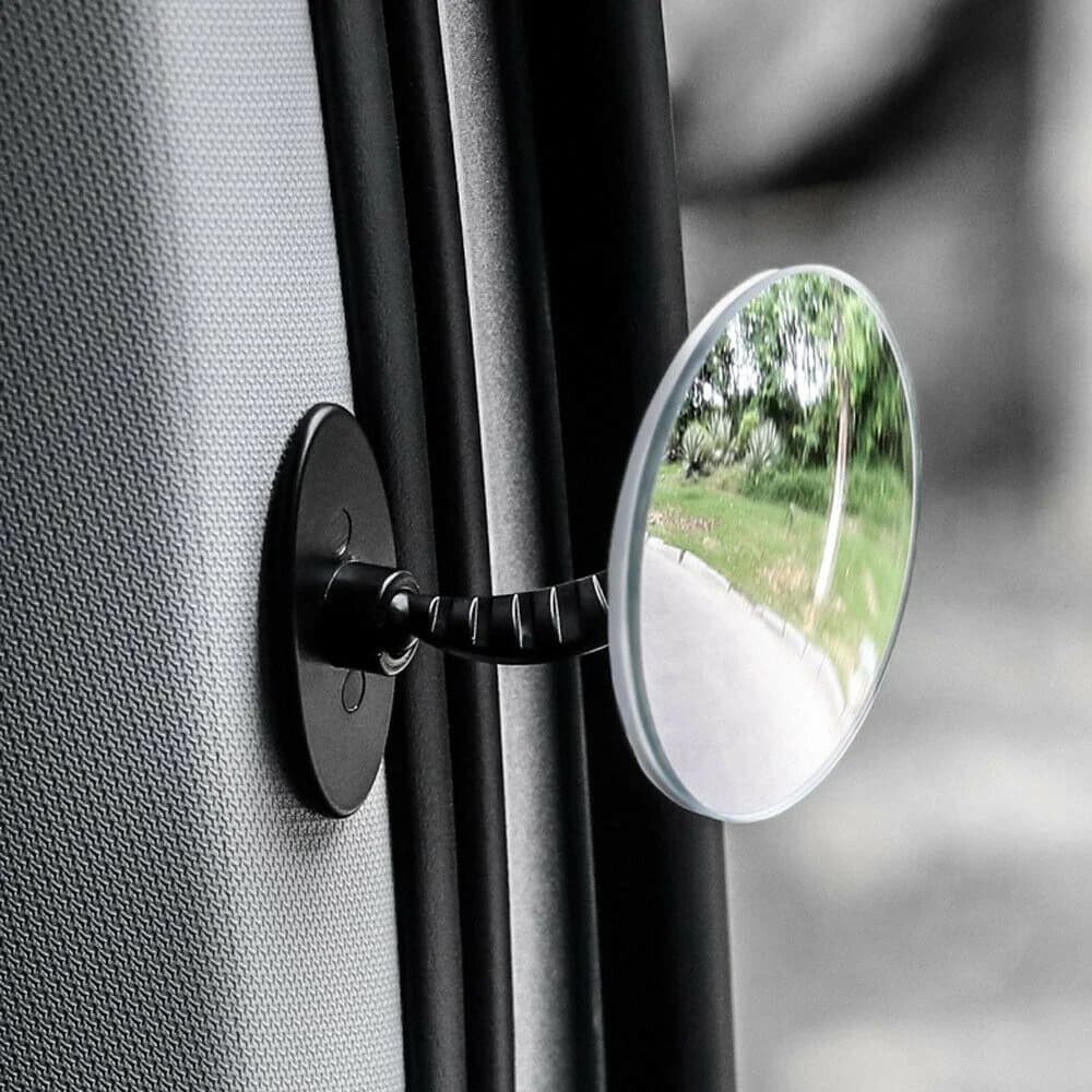 1 Set 5 centimetri Universale Auto 360 Punto Cieco Specchio Laterale Stick su Vetro Lente di Sicurezza Regolabile Protezione di Sicurezza Accessori Auto