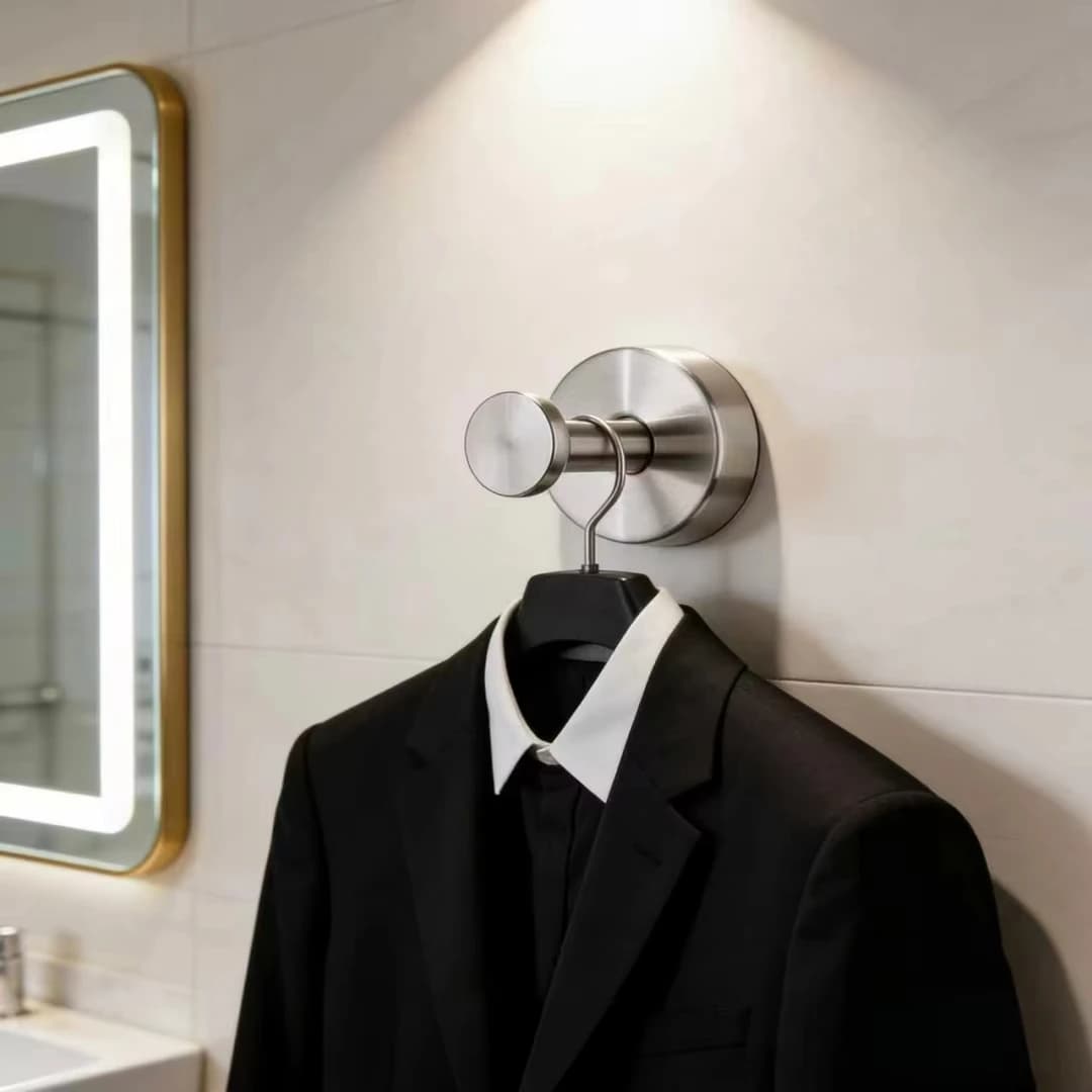 Non perforated vacuum suction hooks, bathroom wall hooks, kitchen and bathroom glass hooks, towels and handbags