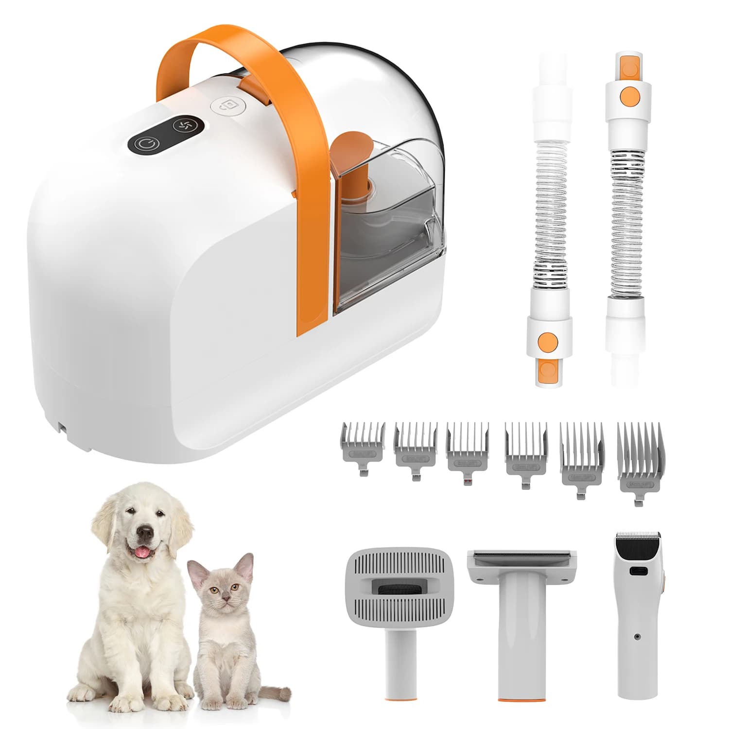 12000Pa Professionale Per Toelettatura Del Cane Strumento di Vuoto Tappeto Divano di Rimozione Dei Capelli Clipper Pettini Spazzola Per La Pulizia Del Sposo Kit