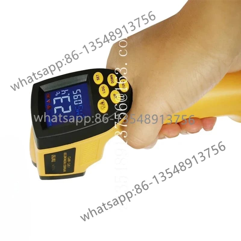 Infrared Thermometer TM600, TM750, TM900, High Precision Portable Temperature Measurement Device for Industrial Use