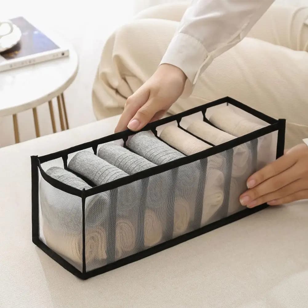 Underwear Organizers Of Cabinets And Drawers Wardrobe Clothes Bra Organizer For Underwear Socks Pants Home Foldable Storage Y4J0