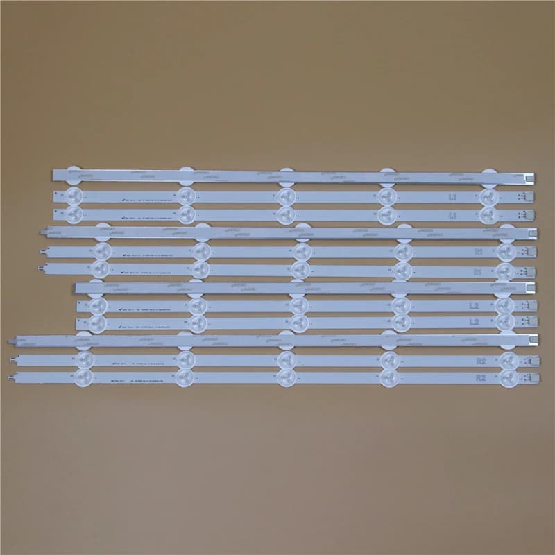 LED Backlight Strip for TX-L50B6B TX-L50BL6E TX-L50BL6B TX-L50B6E TX-L50ET60E Barre 50 "FILA 2.1 REV 0.4 1 L1 R1 L2 R2-TYPE Taps