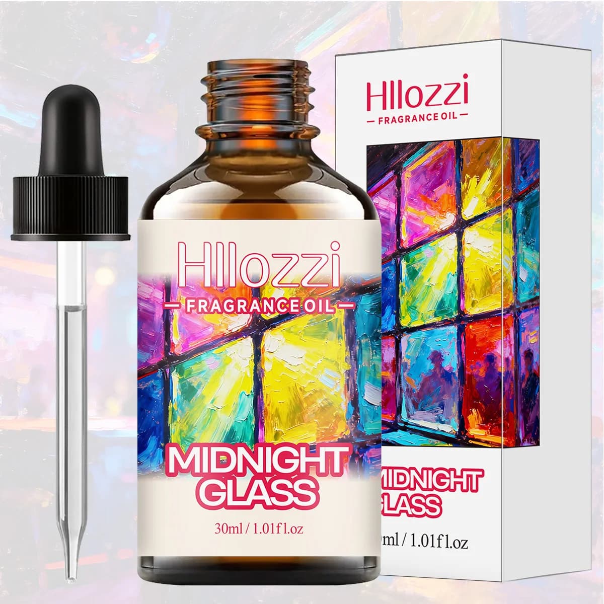 Olio profumato MIDNIGHT GLASS Adatto a tutti i tipi di pelle, può essere utilizzato per la cura dei capelli e della pelle, massaggi e vari altri scopi.