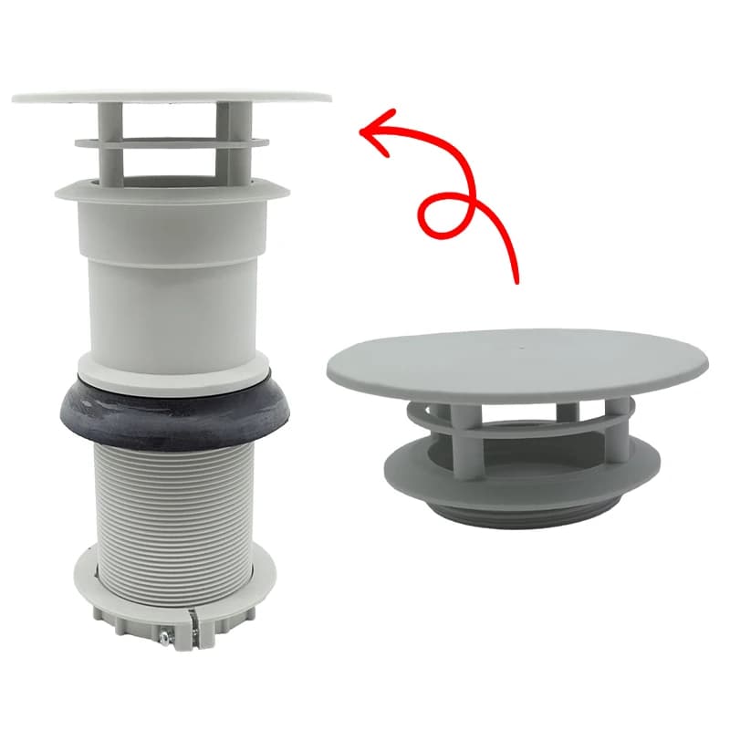 For Truma Space Heater Roof Cowl Exit Canna RV Accessories Suitable Caravan Camper 30010-20900 Cowl Roof Heater Canna Exit