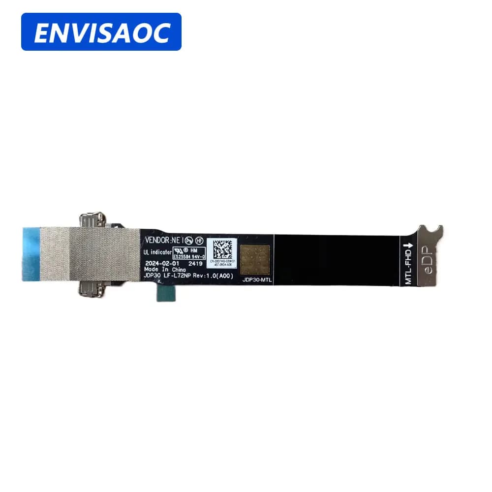 OEM For Dell XPS 13 9340 9345 9350 Laptop Screen LCD LED Lvd Display Ribbon Flex Cable 05GGW6 03D7HG 08CMN6 02R4Y0 03JX23 09F0KJ