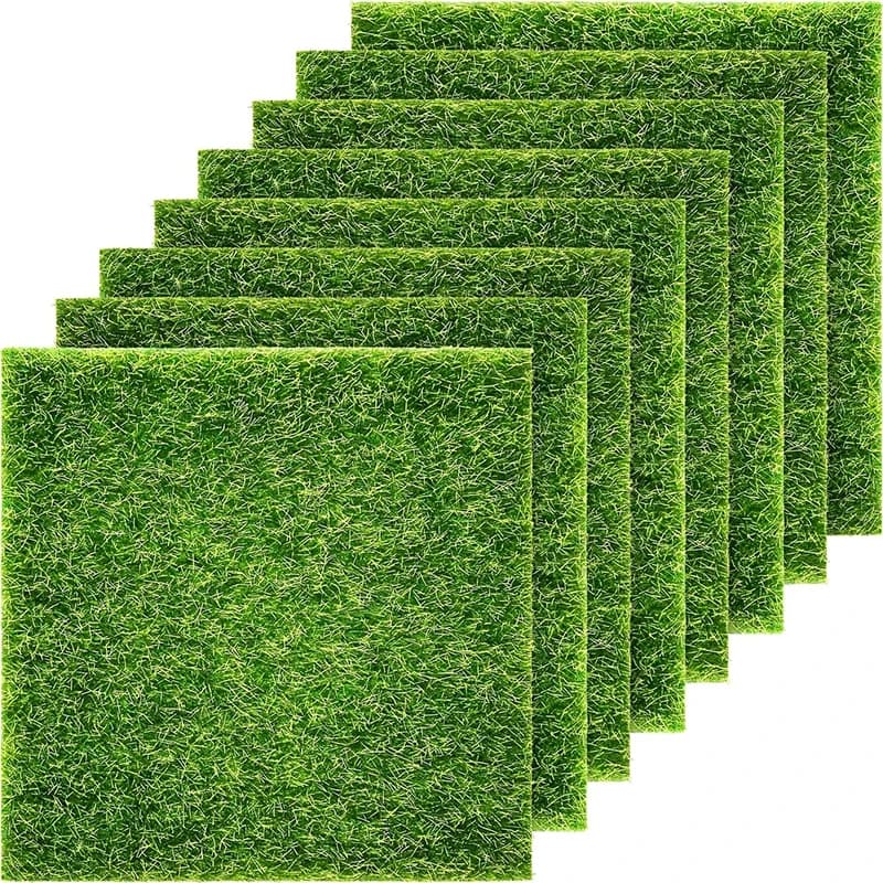 15 cm/30 cm Artificial lawn Prairie Simulation Mosss Meadow Turf False Grass Green Zerbino Carpet for the House Room Garden Decoration External