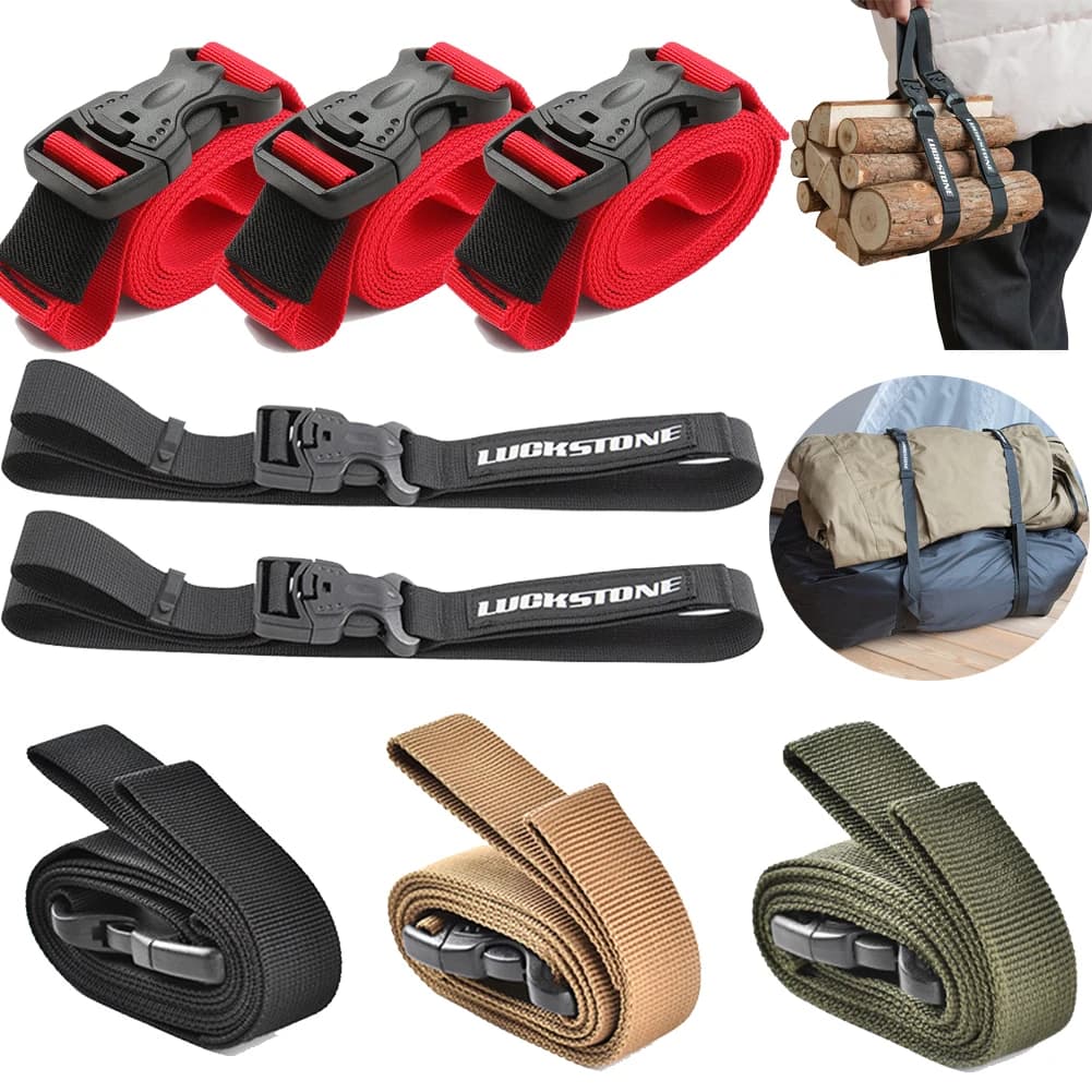 Nylon Load Belt Safety Belt for Luggage Anti-theft luggage belt for outdoor belt packed straps for fastening belt to store camping excursions
