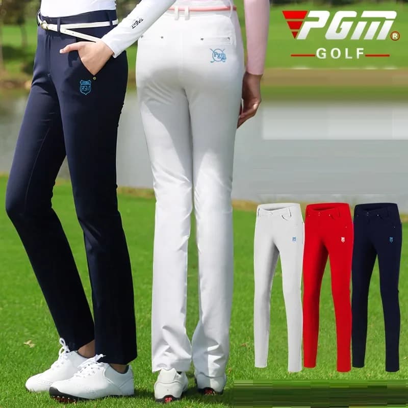 Cinghia di trasmissione! PGM Delle Donne Ultra-sottile di Estate della Mutanda Primavera Golf/Da Tennis Pantaloni di Alta Elastico Donne Pantaloni Traspirante Sottile Veloce A Secco pantaloni