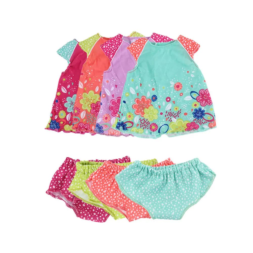 Abito + biancheria intima adatta per Baby Alive da 32 cm e 32 bambole Nenuco e bambole nate da 35 cm, vestiti per bambole da ragazza da 12 -13 - 14 pollici