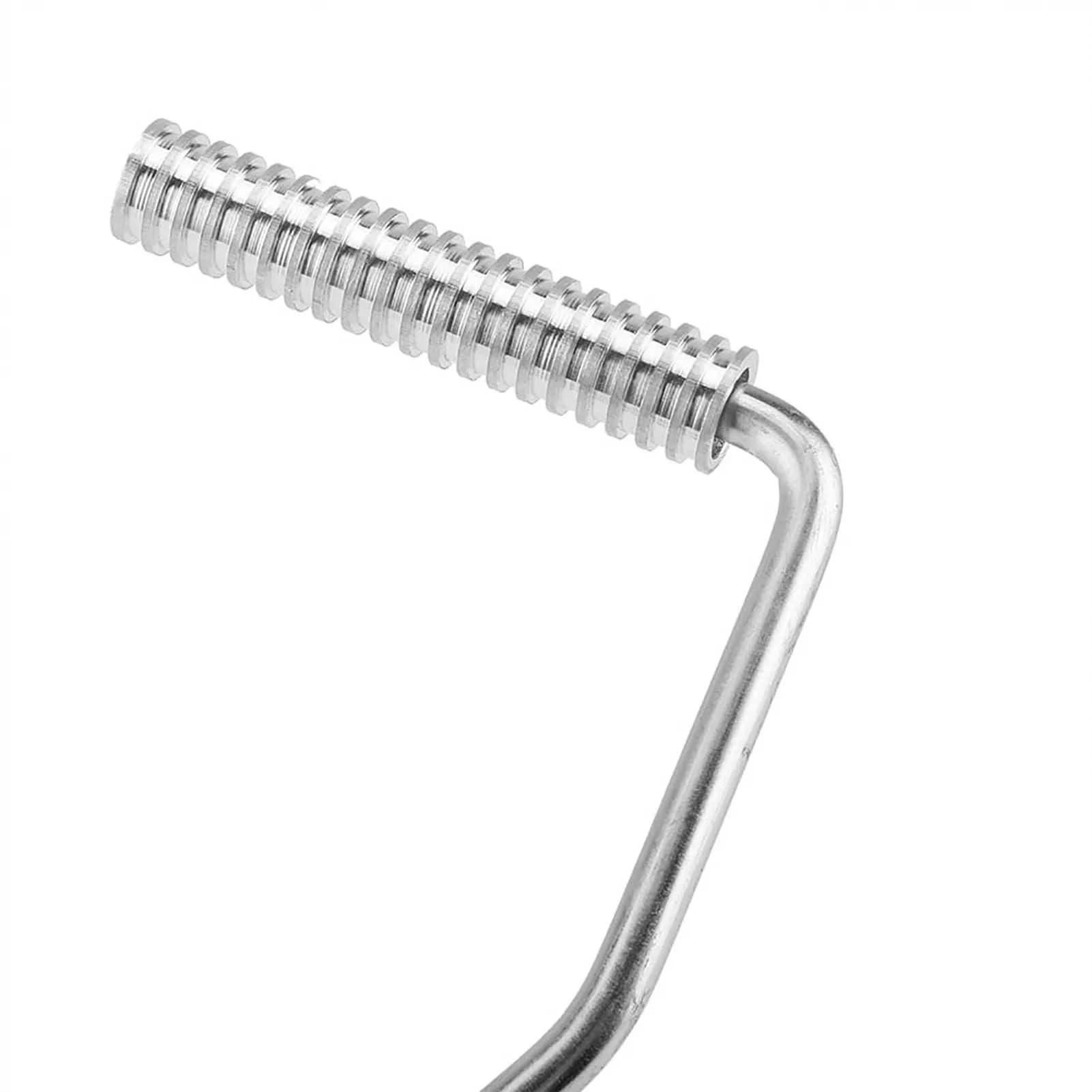 ABS handle with ZK40 aluminum alloy glass fiber bubble roll for GRP FRP resin works (10*50 mm)