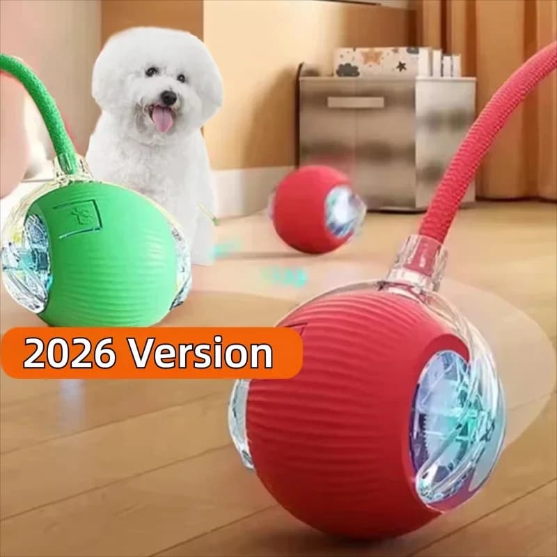 New Interactive Ball for Dogs, Automatic Rechargeable Ball, Intelligent Toy for Puppies