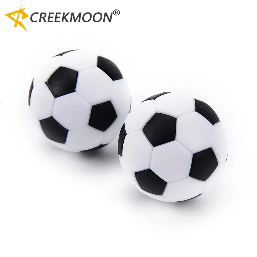 10 Palline Rotonde per Calcio Balilla, Gioco da Tavolo Indoor, Regalo Sportivo, Parti di Ricambio per Babyfoot