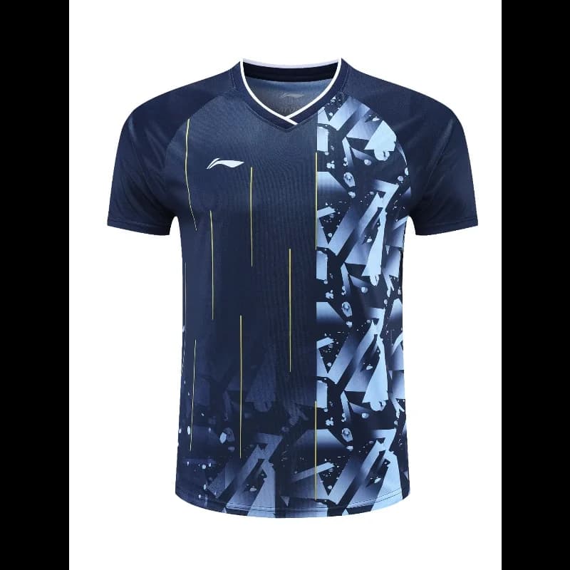 Nuovo Badminton Tenni Ping pong Abbigliamento sportivo Tuta da allenamento a maniche corte Traspirante ad asciugatura rapida T-shirt assorbente del sudore Top
