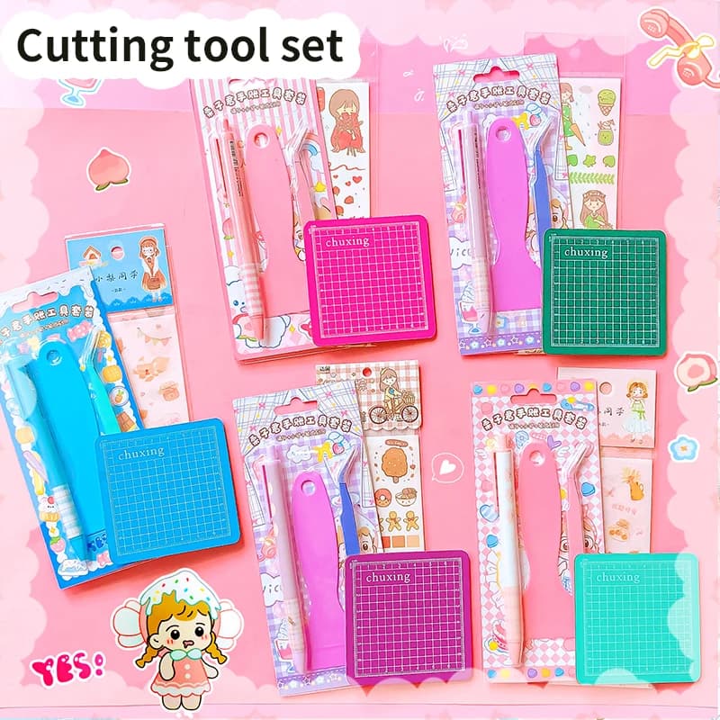 Artistic Supplies Multipurpose Cutlery Knife For DIY Accessory Cutting Mat Portable For Craft Cutting Base