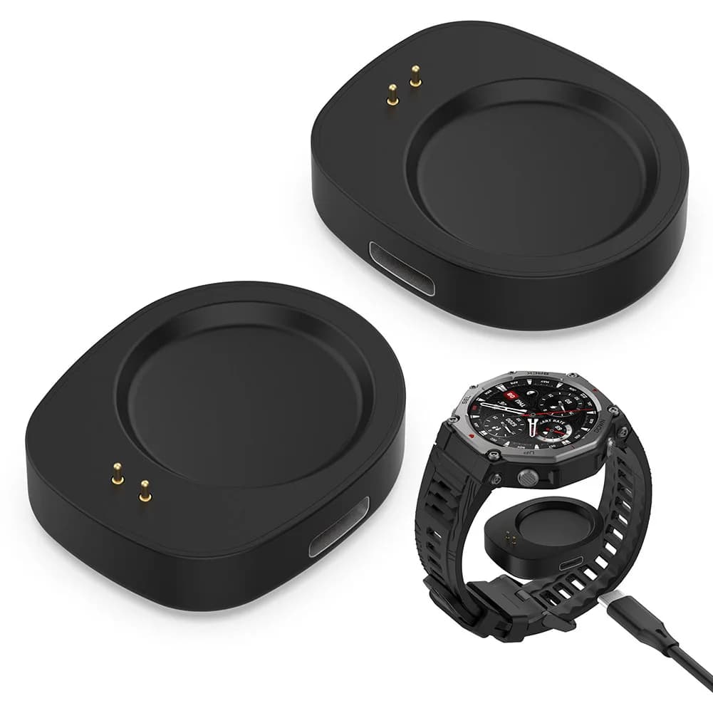 1 piece wireless charger dock adapter for Amazfit Balance and T Rex 3 smartwatch with magnetic interface