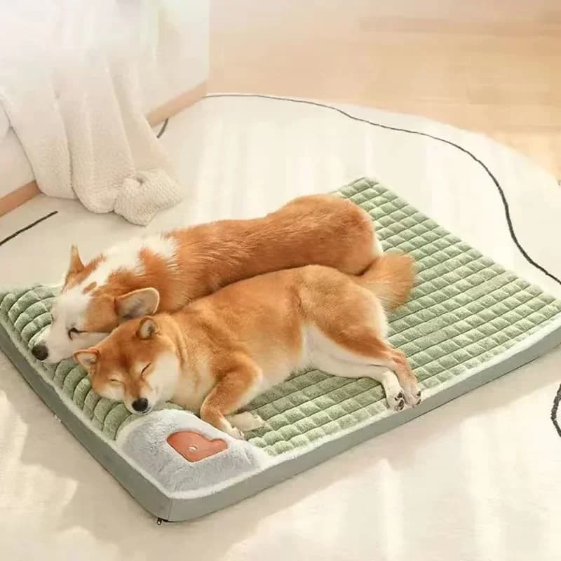 Lettino per cani lavabile in lavatrice Cuscino ortopedico rimovibile per cuccioli Cuscino invernale in memory foam per cani e gatti di taglia piccola, media e grande