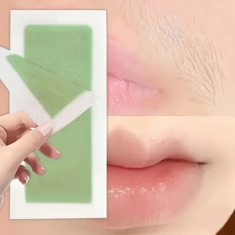 Strisce di Cera Professionali per Depilazione, 6/10/20 Pezzi di Carta Cerata a Doppia Faccia per Gambe, Corpo e Viso, per una Pelle Liscia