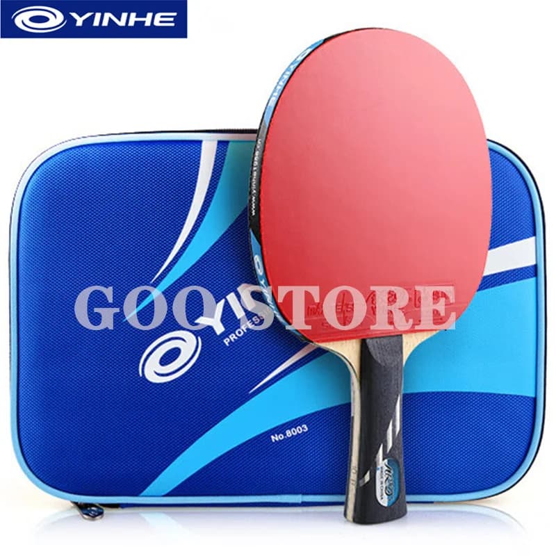 Racchetta YINHE 10 stelle Galaxy 5 Wood+2 Carbon OFF++ Pips-in Gomma Racchette da ping pong Mazza da ping pong Paddle