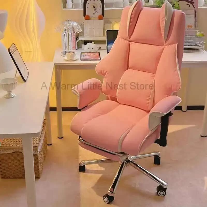 Mobili da salone Sedie da ufficio Studio di design Ruote da lettura direzionali minimaliste Sedie da ufficio Chaise di lusso Mobili da gioco
