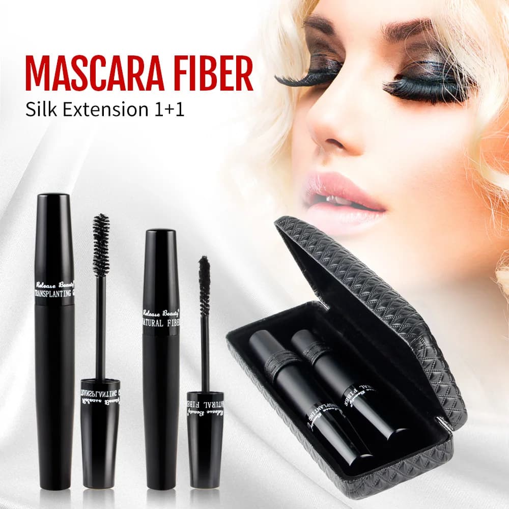 Valentine's Day gift release Beautiful Black 3D Eye Tube Black Eye Thick Black Fiber Combination Durable Waterproof