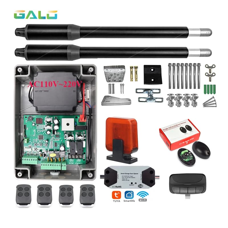 GALO 200KG sistema motore motore porta automatica AC220V/AC110V attuatore Driver cancello battente apriporta perfetto
