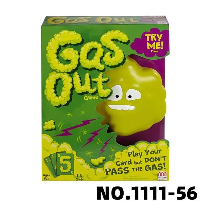 1 Set Gas out family Party gioco carte da gioco GIOCATTOLI giochi da tavolo Trick amico giocattolo interazione genitore-figlio regali di compleanno per i bambini