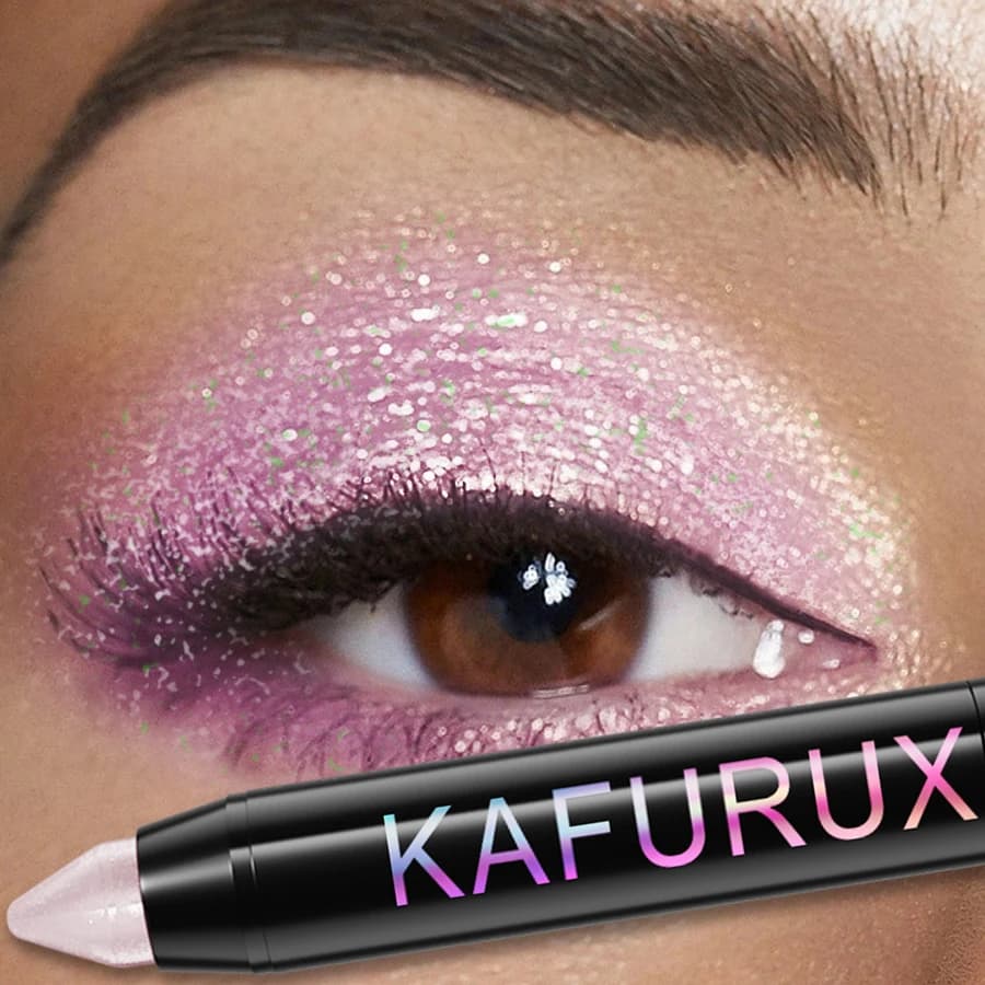 6 colors glitter shadow stick waterproof not drooping pearl shiny contour eyes makeup korean gifts high pigment brown