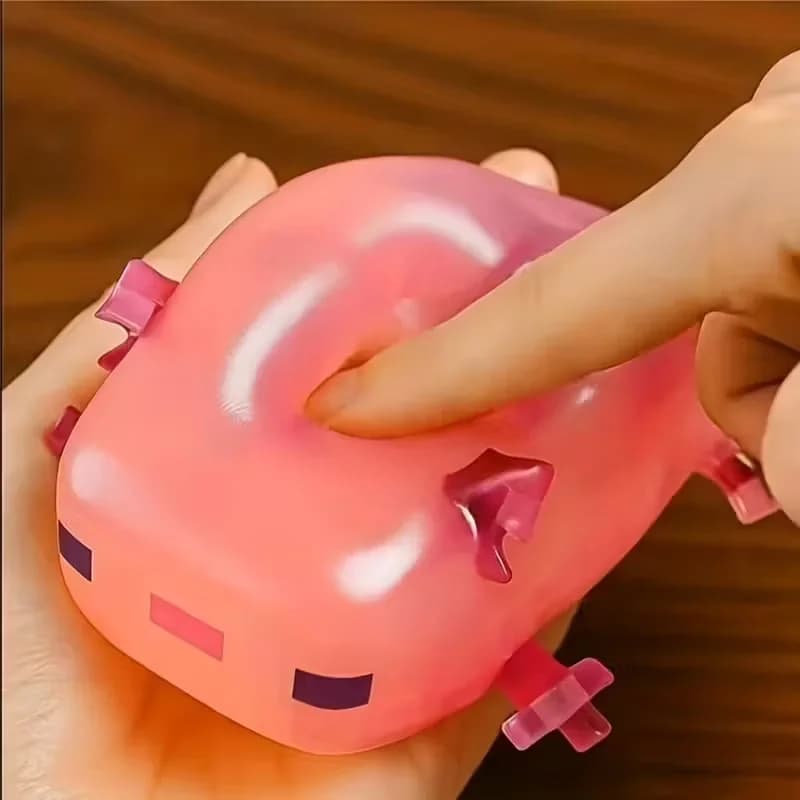 Nice toys shaped like cartoon animals to squeeze to relieve stress, release emotions, bounce slowly and decompress, ideal as gifts for birthday parties.