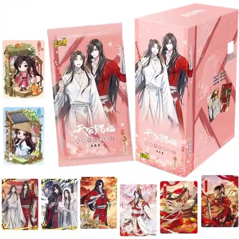 1 pack of Lomo cards with blind box of official Sky Blessing - Xie Lian and Hua Cheng Collective Photo Cards Cosplay Gift