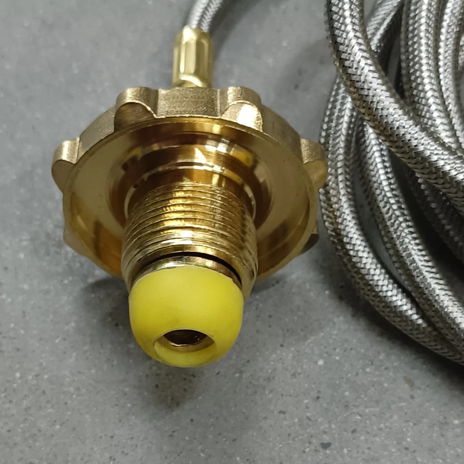 Accoppiatore per bombola di gas piatto Connettore per campeggio da picnic Bombola per bombola di gas Accoppiatore per bombola Adattatore per bottiglia Kit di salvataggio