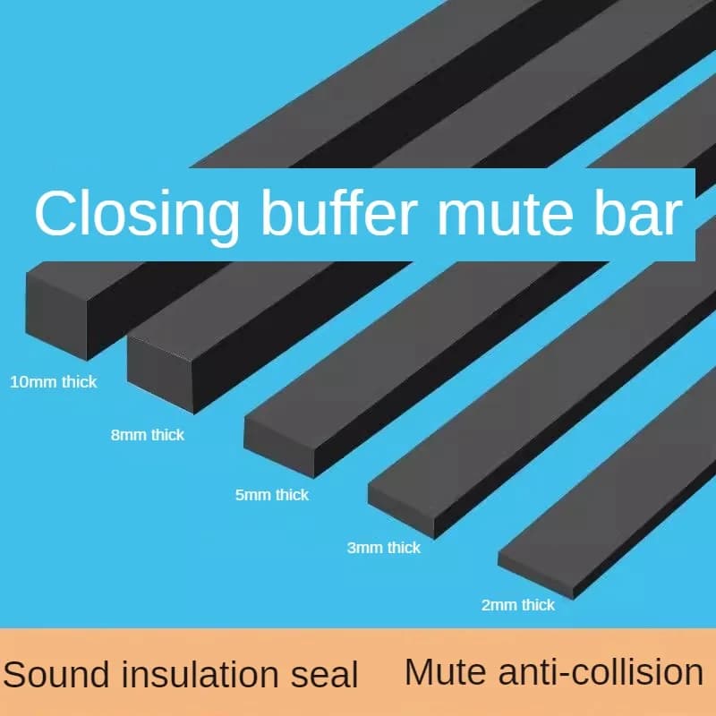 10m EVA Sponge Door Frame adesivo anticollisione porta in legno chiudi ammortizzazione assorbimento degli urti Pad protettivo silenzioso
