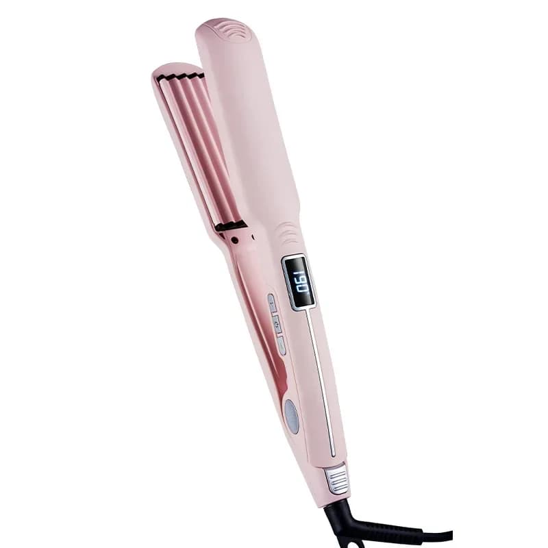 Nuovo Piastra Lisciante per Capelli di Alta Qualità con Display LCD Digitale, Morbida e con Clip per la Radice dei Capelli