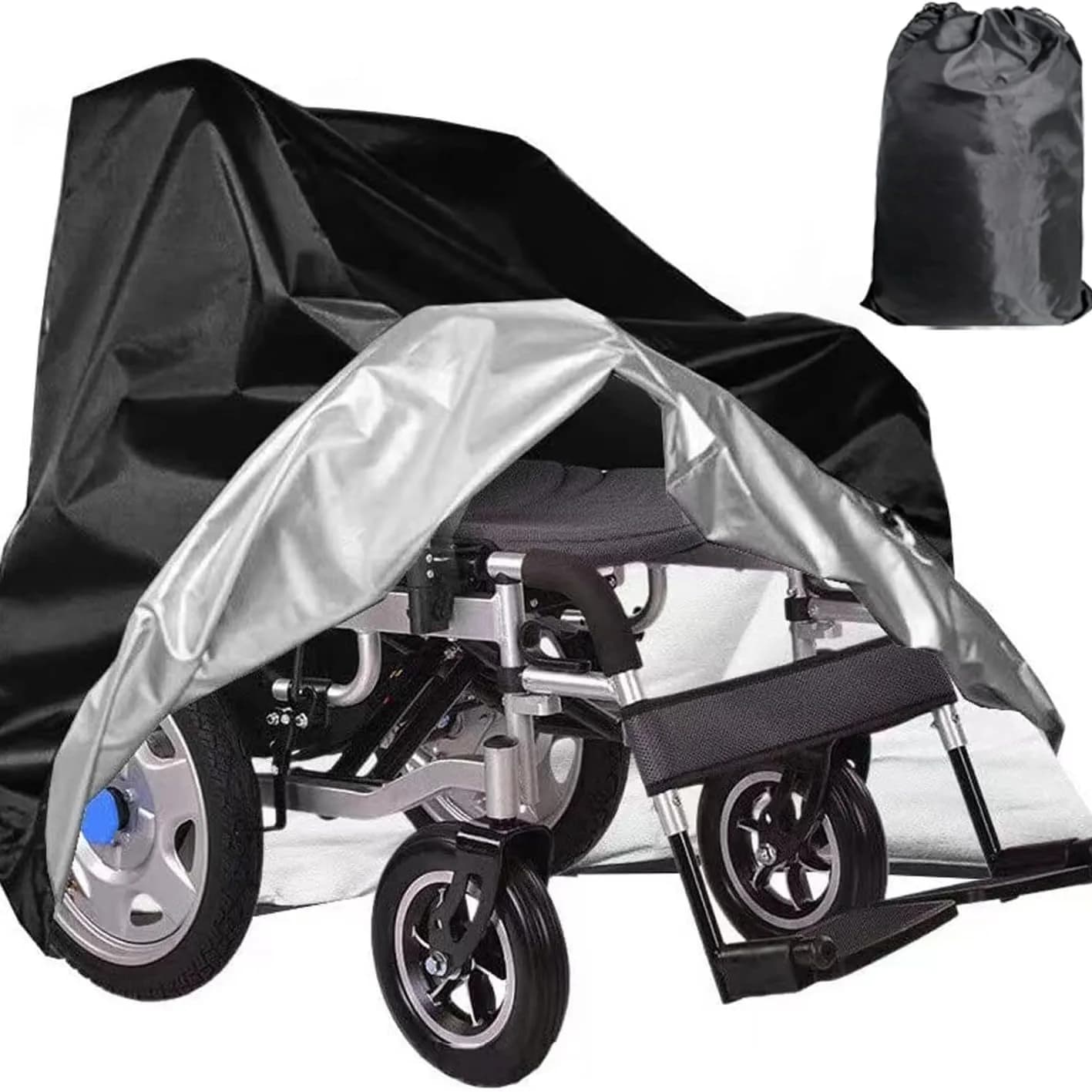 Wheelchair Dust Cover, Electric Wheelchair Rain Cover, Manual Wheelchair Sun Cover