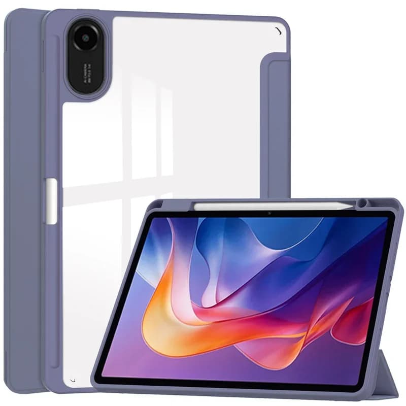 Per Redmi Pad 2 Custodia con portapenne Supporto pieghevole Tablet posteriore per Coque Xiaomi Redmi Pad 2 2025 Custodia Cover da 11 pollici