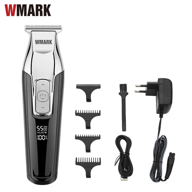 2021 WMARK C24-HC11 4 speed hair detail Trimmer beard auto haircut electric haircut haircut shaver edge t-wide blade