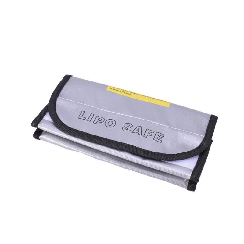 64x50x95mm Borsa sicura per batteria portatile Borsa ignifuga a prova di esplosione Borsa protettiva per batteria Lipo RC Borsa protettiva per carica