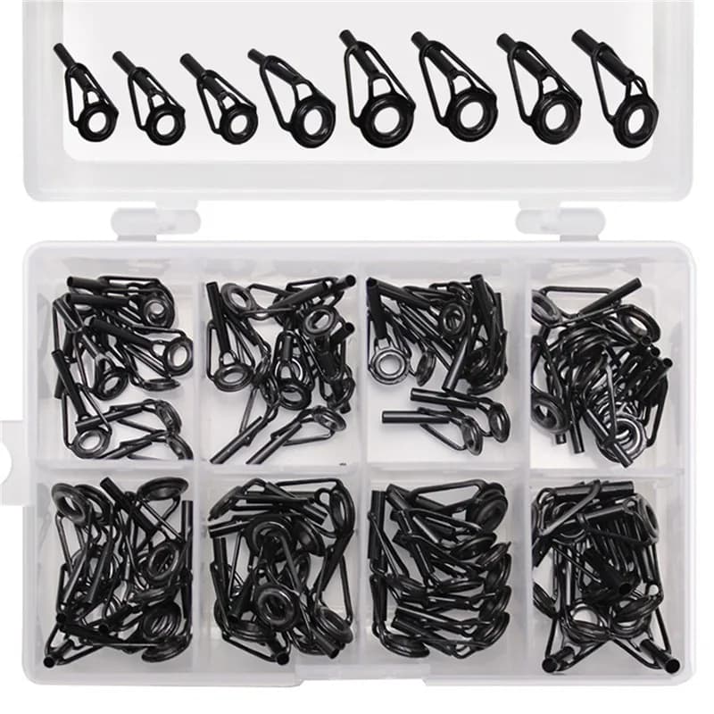 8/80 pieces fishing rod guide tool high point repair tool for ring rod spare parts high fishing accessories