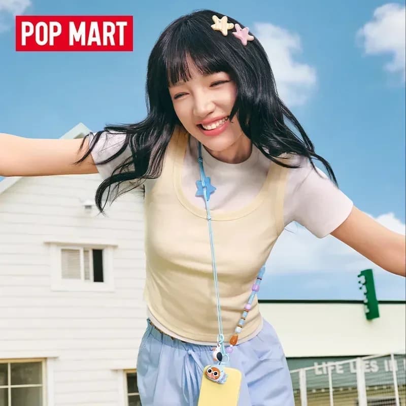 POPMART CRYBABY CRY ME AN OCEAN Series 3-IN-1 DETACHABLE PHONE CHARM Blind Box Dolls Cute Anime Action Figure Toys Girl Gift
